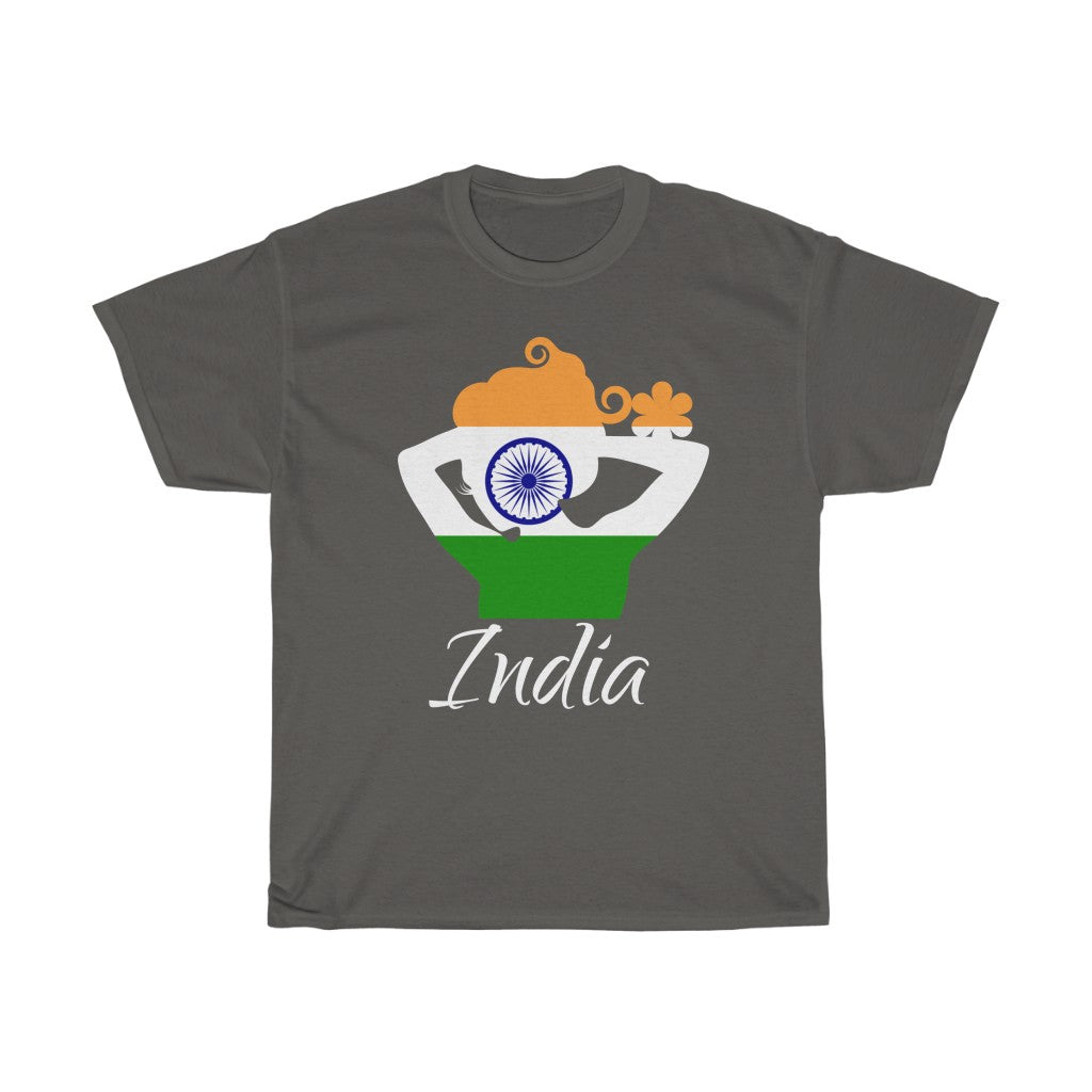 India Lady Flag Standard Tee 2 - Unisex