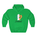 Ireland Lady Flag Hoodie Sweatshirt 1 - Unisex