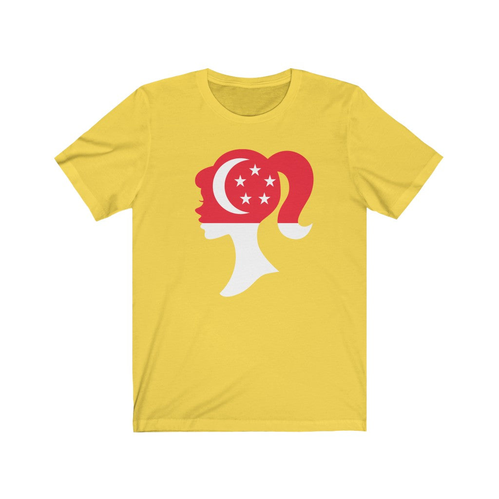Singapore Girl Flag Premium Tee - Unisex