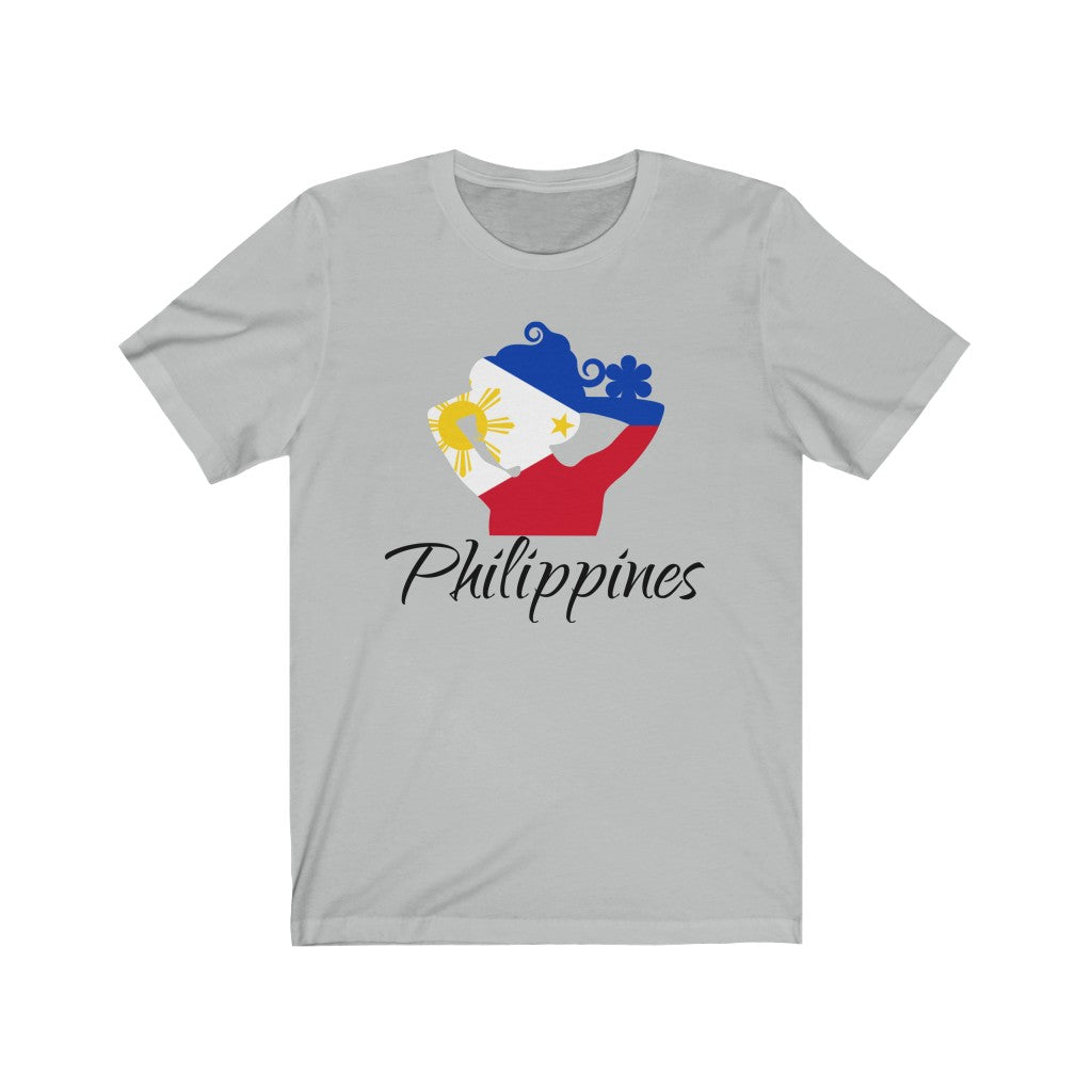 Philippines Lady Flag Premium Tee 1 - Unisex