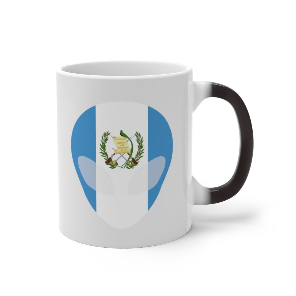 Guatemala Alien Color Changing Mug
