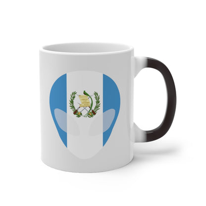 Guatemala Alien Color Changing Mug