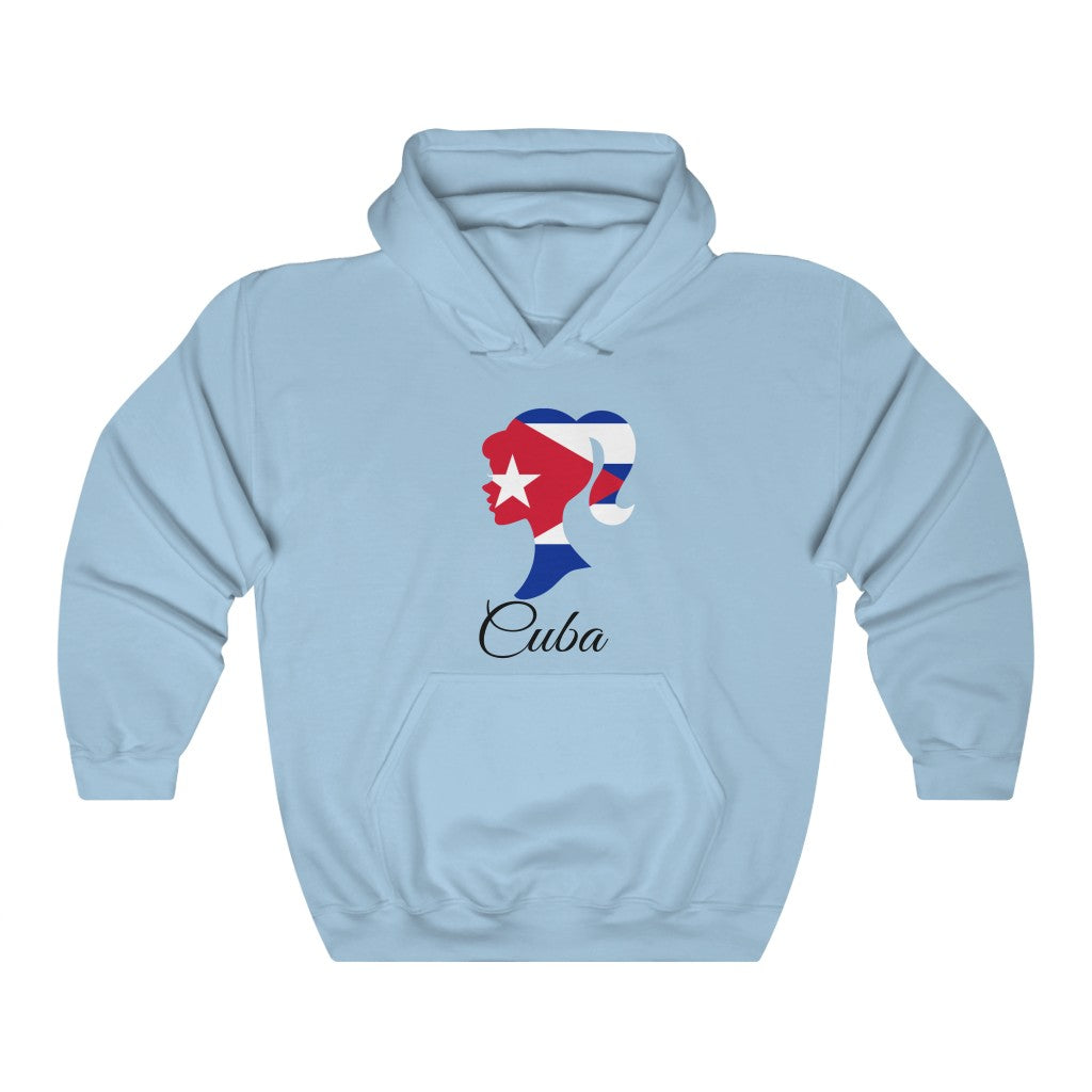 Cuba Girl Flag Hoodie Sweatshirt 1 - Unisex