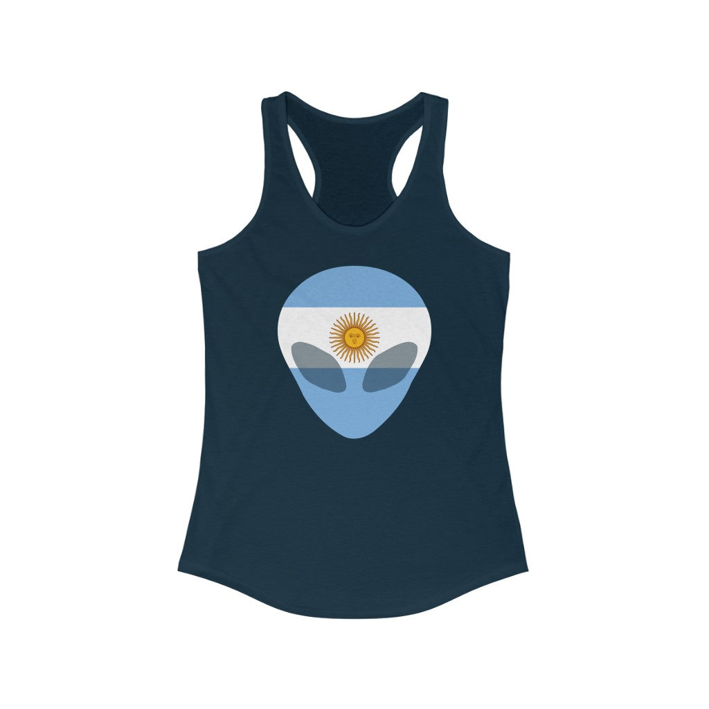 Argentina Alien Flag Tank - Women