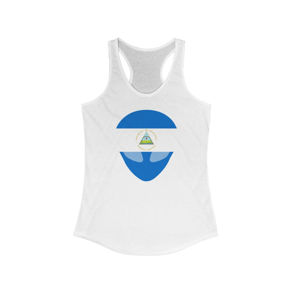 Nicaragua Alien Flag Tank - Women