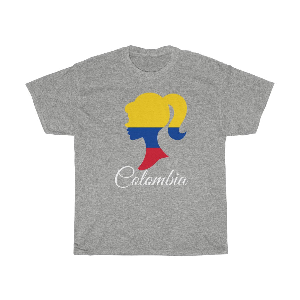 Colombia Girl Flag Standard Tee 2 - Unisex