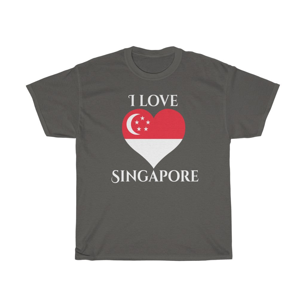 Singapore Heart Flag Standard Tee 2 - Unisex