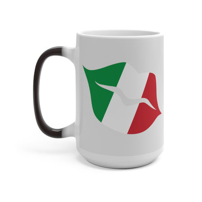 Italy Lips Color Changing Mug