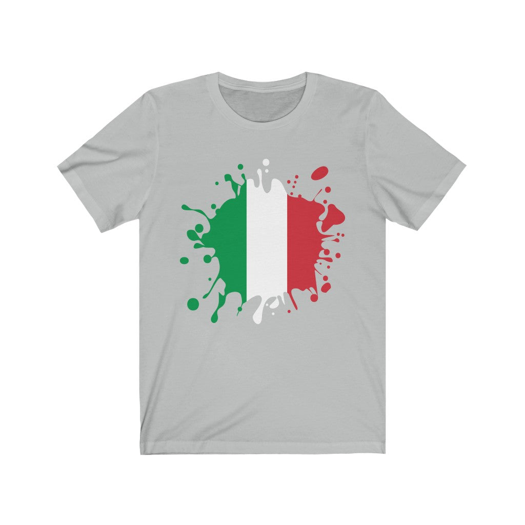 Italy Splat Flag Premium Tee - Unisex