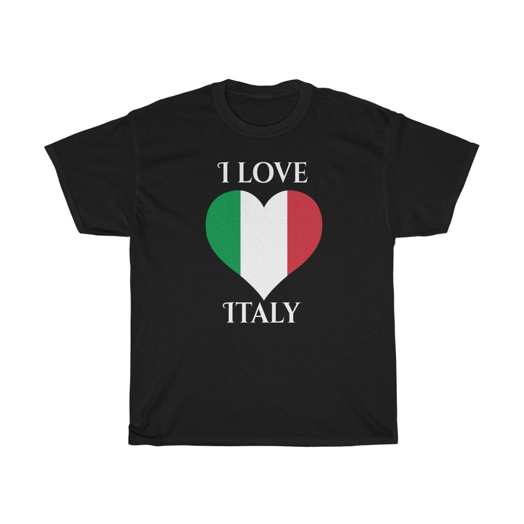 Italy Heart Flag Standard Tee 2 - Unisex