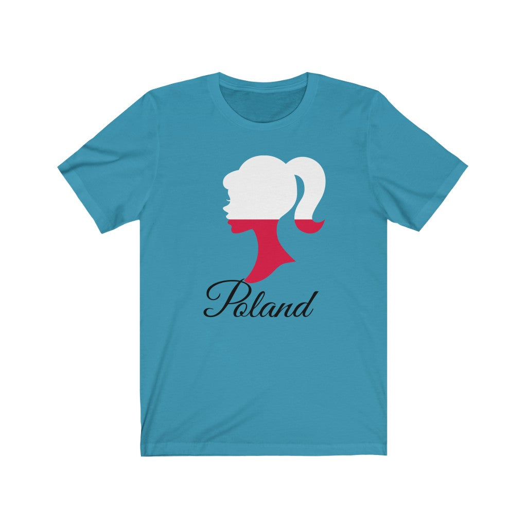 Poland Girl Flag Premium Tee 1 - Unisex