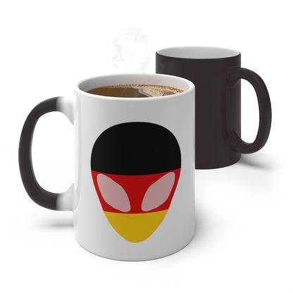 Germany Alien Color Changing Mug