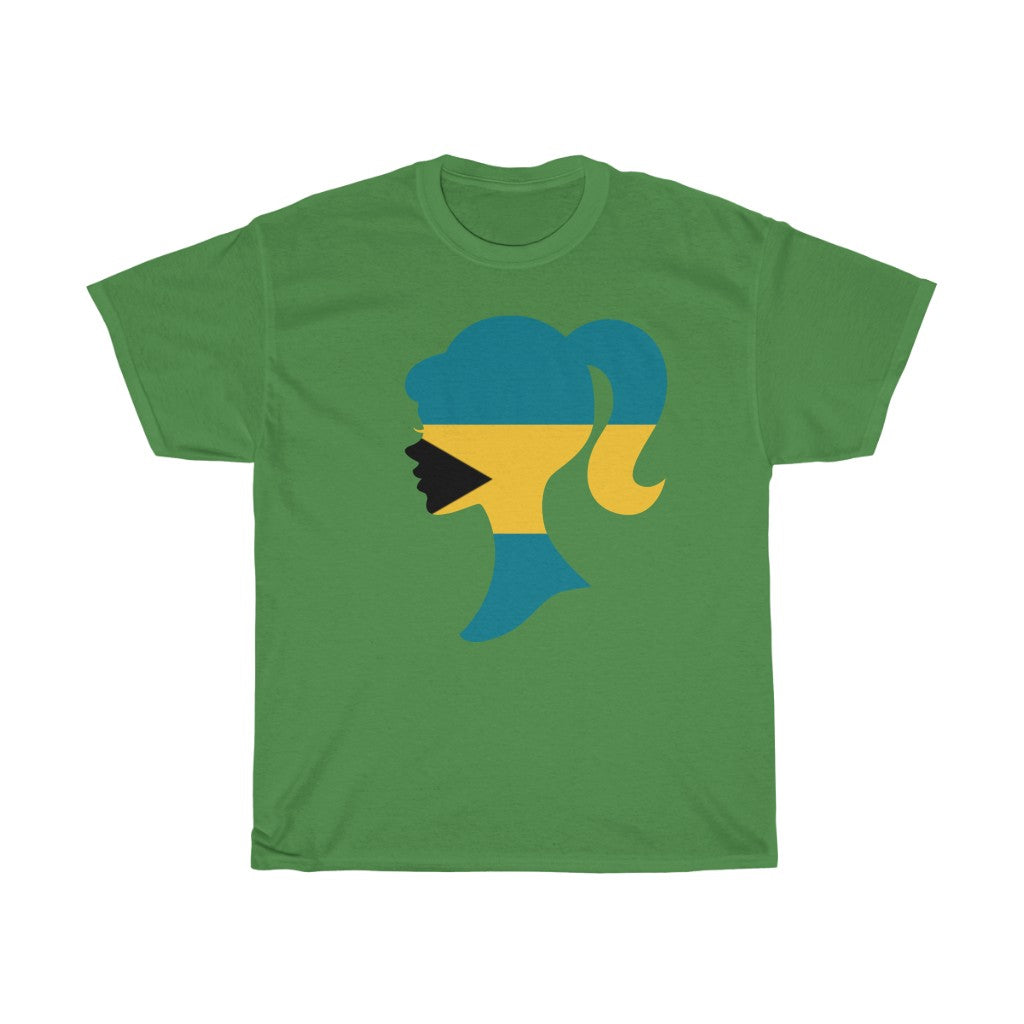 Bahamas Girl Flag Standard Tee - Unisex