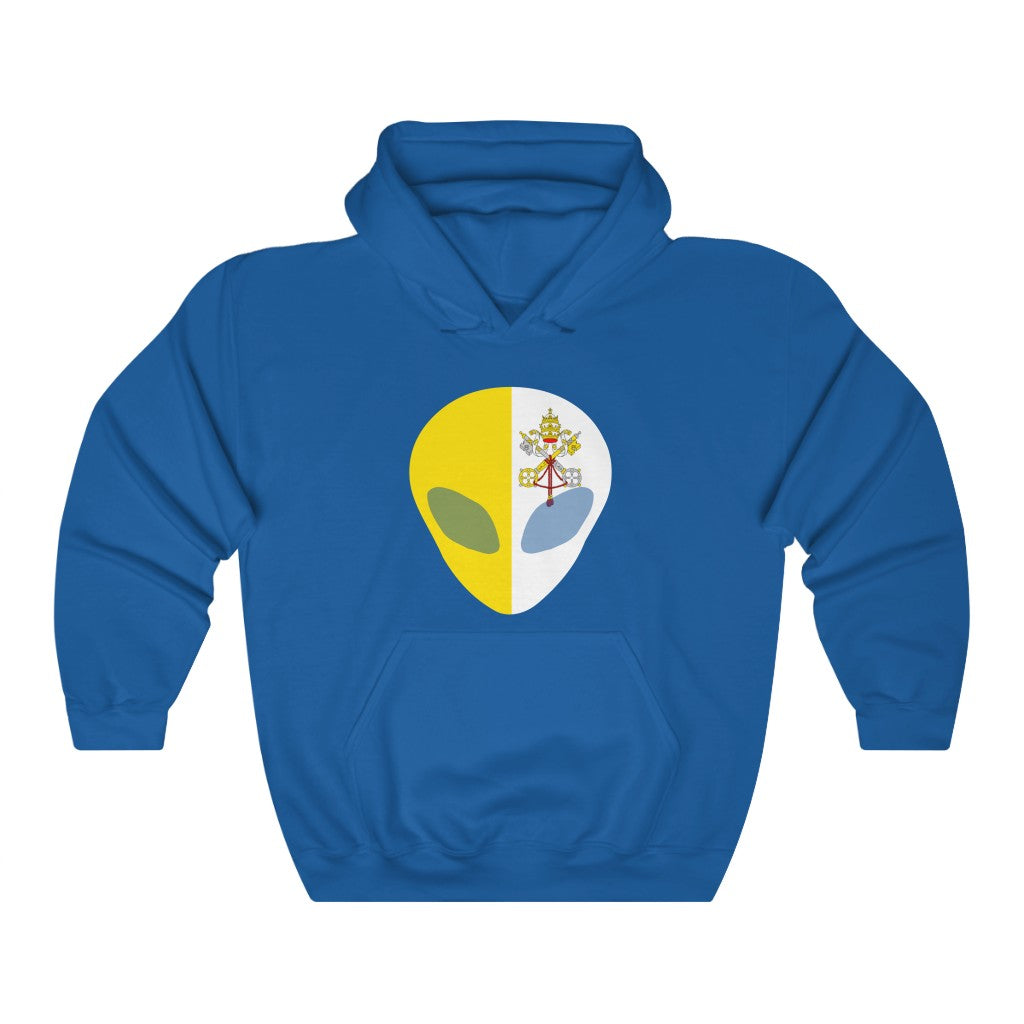 Holy See Alien Flag Hoodie Sweatshirt - Unisex