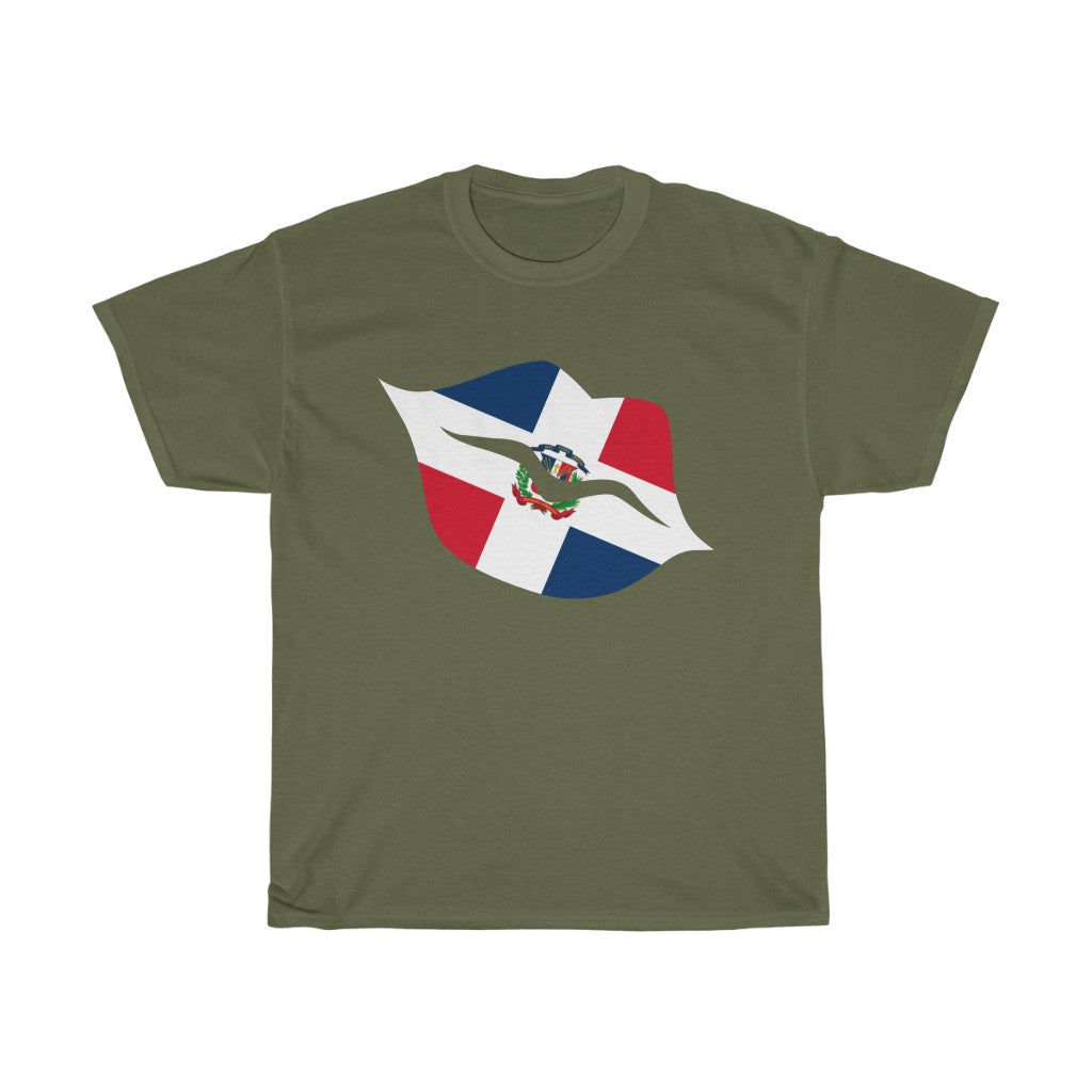 Dominican Republic Lips Flag Standard Tee - Unisex