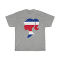 Costa Rica Girl Flag Standard Tee - Unisex