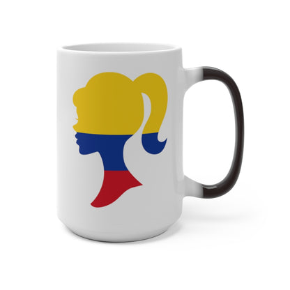 Colombia Girl Color Changing Mug