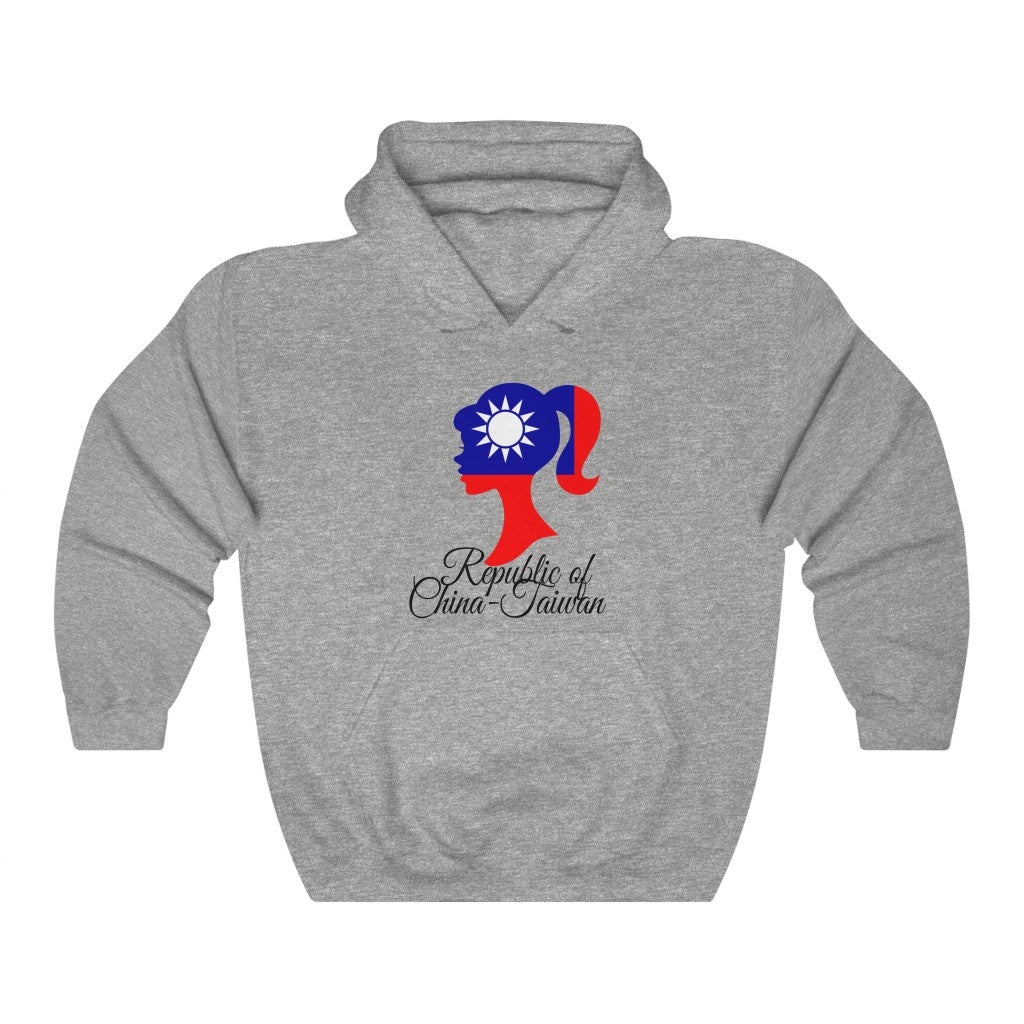 Republic of China - Taiwan Girl Flag Hoodie Sweatshirt 1 - Unisex