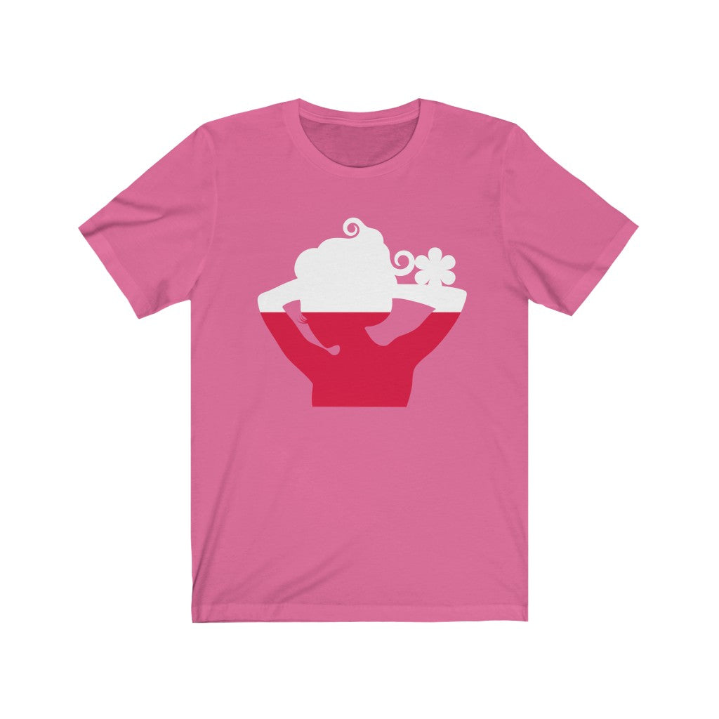Poland Lady Flag Premium Tee - Unisex