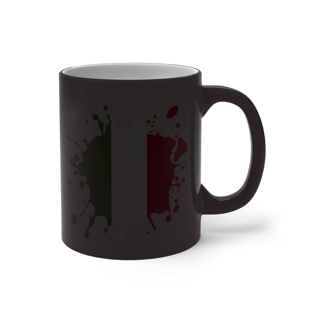 Italy Splat Color Changing Mug