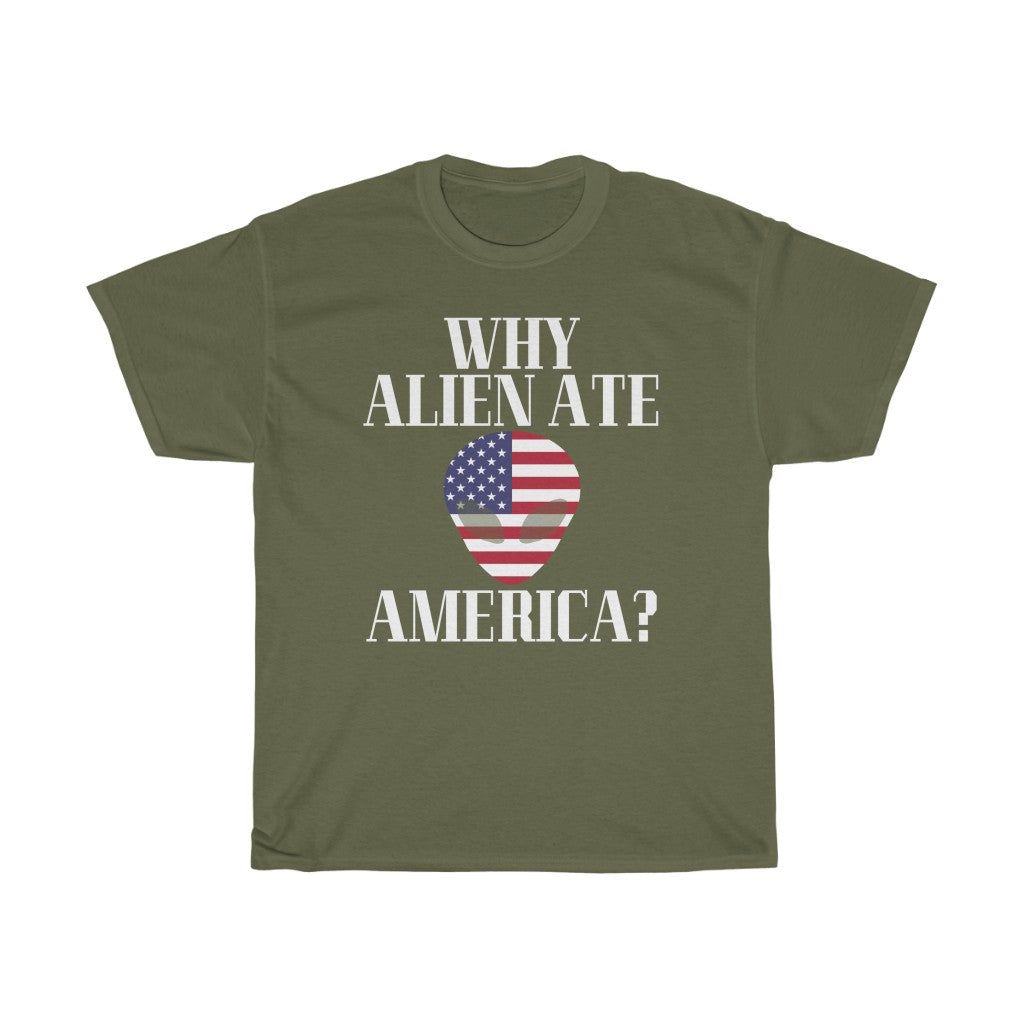 United States Alien Ate Flag Standard Tee 2 - Unisex