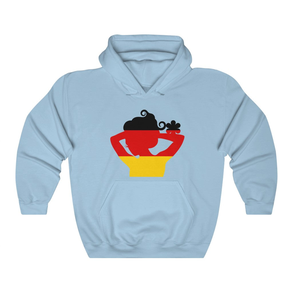 Germany Lady Flag Hoodie Sweatshirt - Unisex