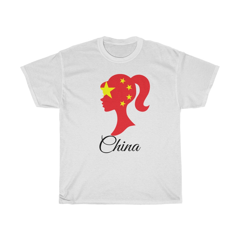 China Girl Flag Standard Tee 1 - Unisex