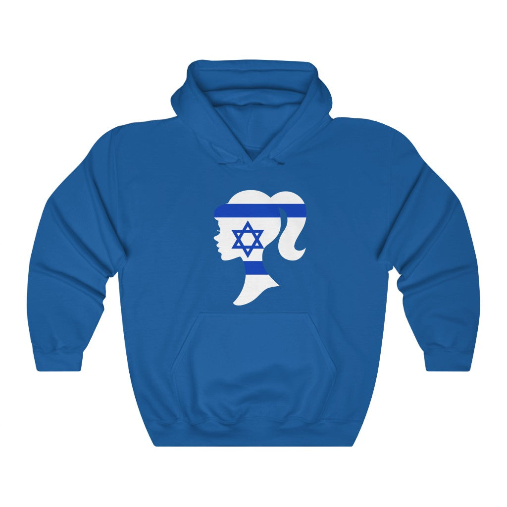 Israel Girl Flag Hoodie Sweatshirt - Unisex
