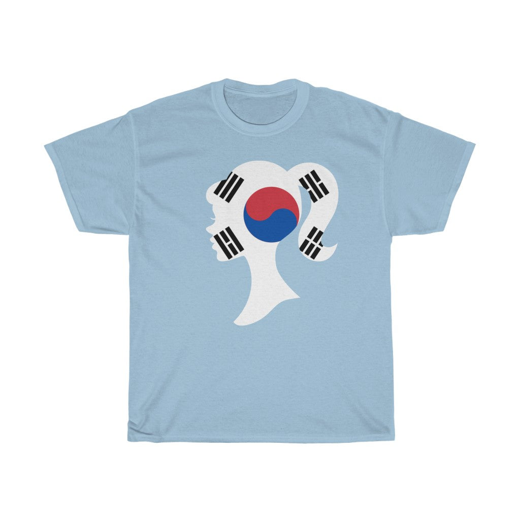 South Korea Girl Flag Standard Tee - Unisex