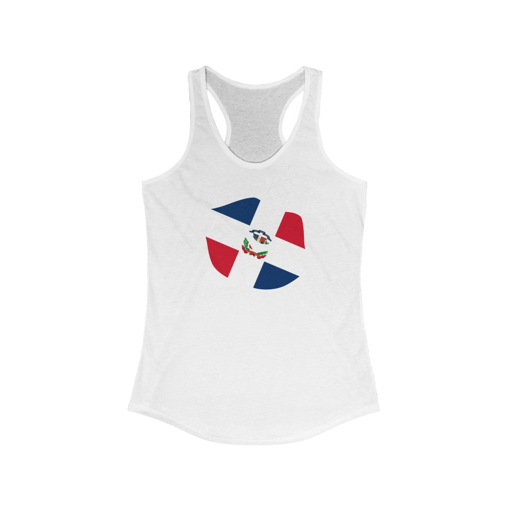 Dominican Republic Lips Flag Tank - Women