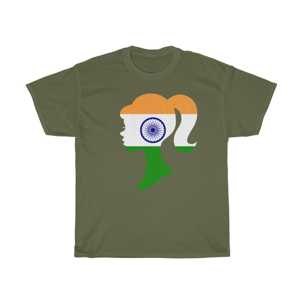 India Girl Flag Standard Tee - Unisex