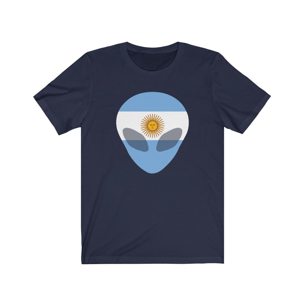 Argentina Alien Flag Premium Tee - Unisex