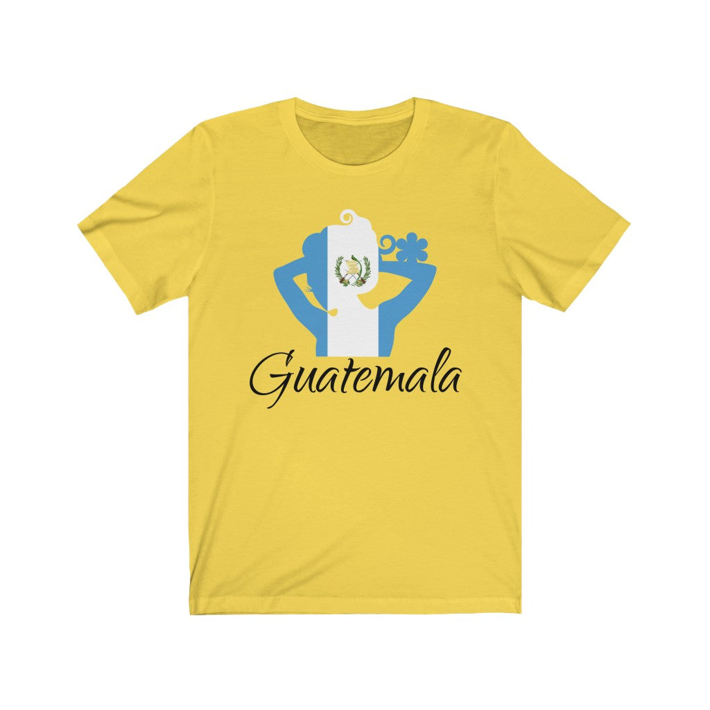 Guatemala Lady Flag Premium Tee 1 - Unisex