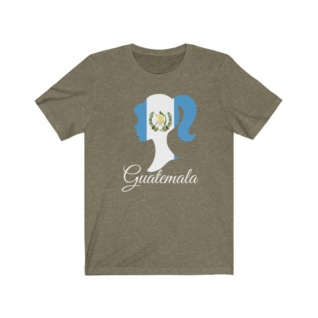 Guatemala Girl Flag Premium Tee 2 - Unisex