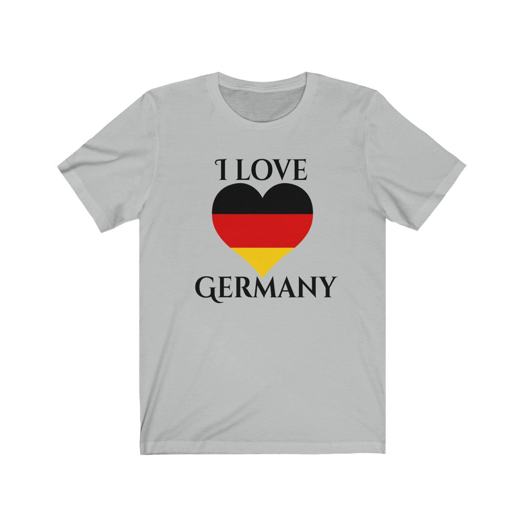 Germany Heart Flag Premium Tee 1 - Unisex
