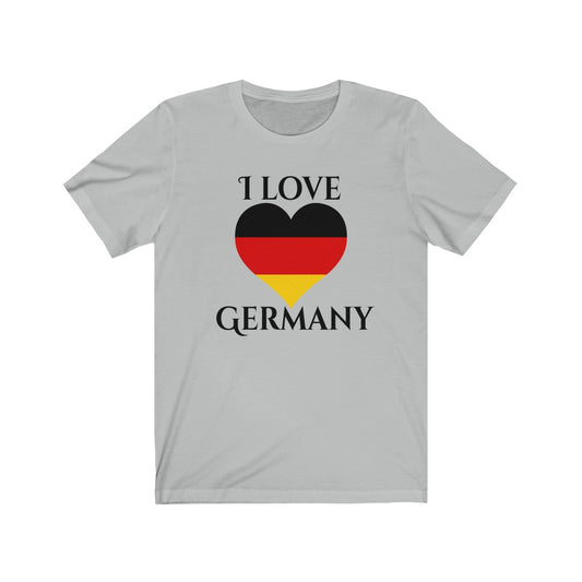 Germany Heart Flag Premium Tee 1 - Unisex