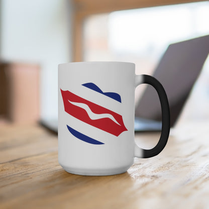 Costa Rica Lips Color Changing Mug