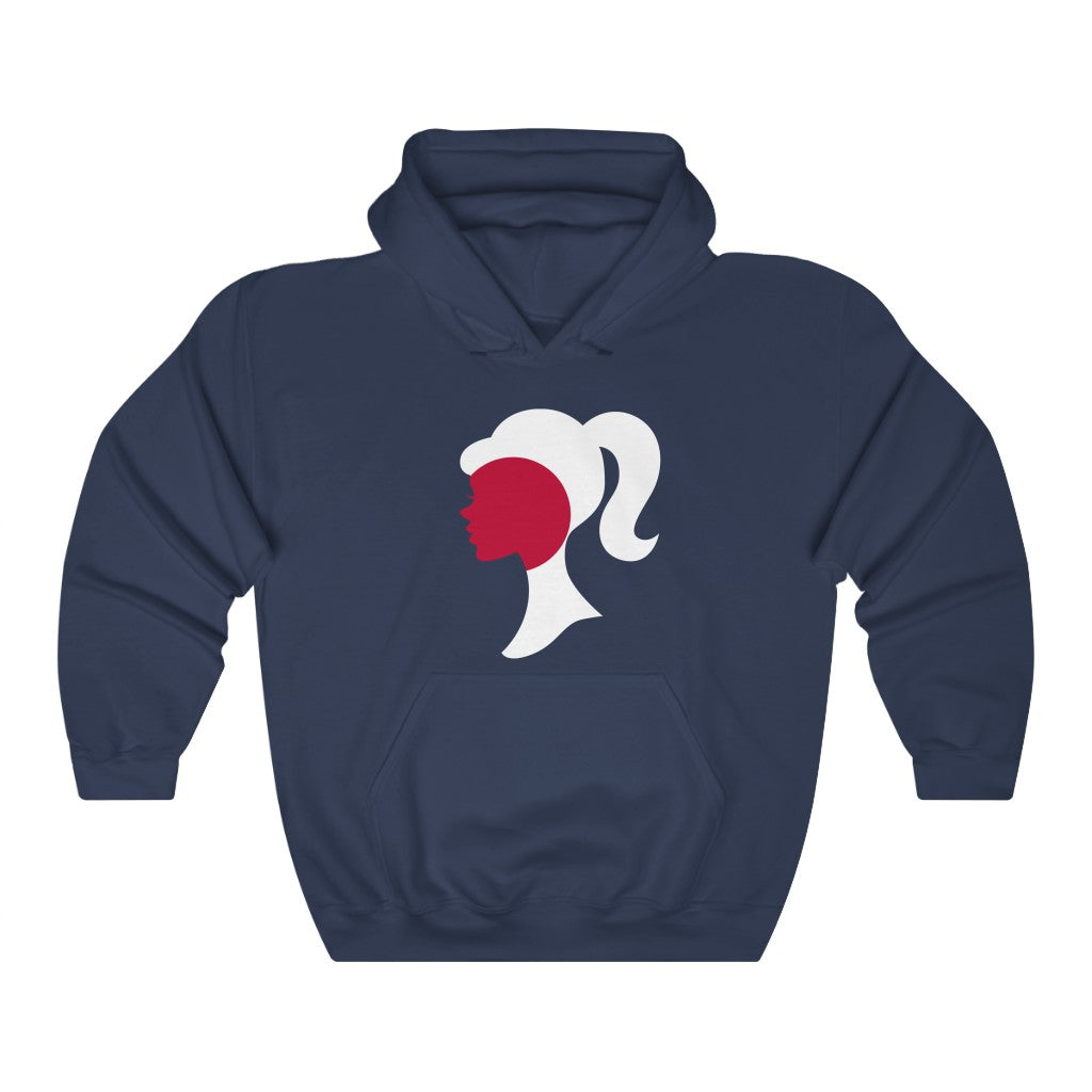 Japan Girl Flag Hoodie Sweatshirt - Unisex