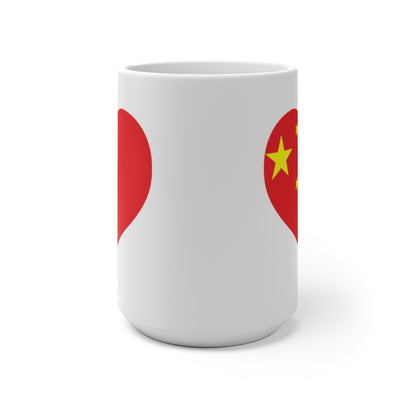 China Heart Color Changing Mug