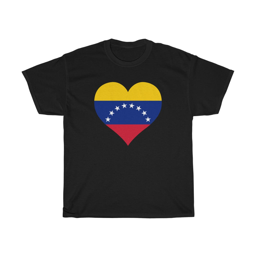 Venezuela Heart Flag Standard Tee - Unisex