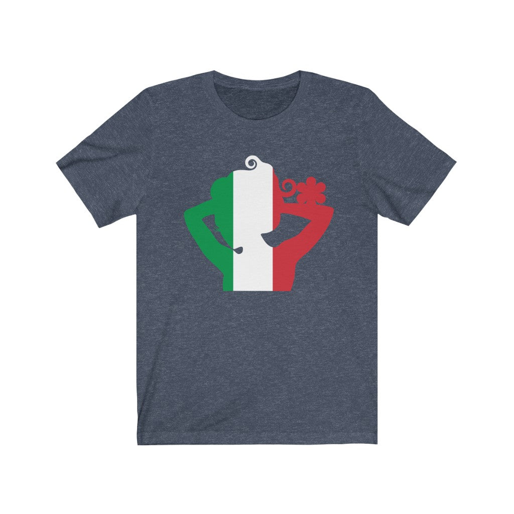 Italy Lady Flag Premium Tee - Unisex