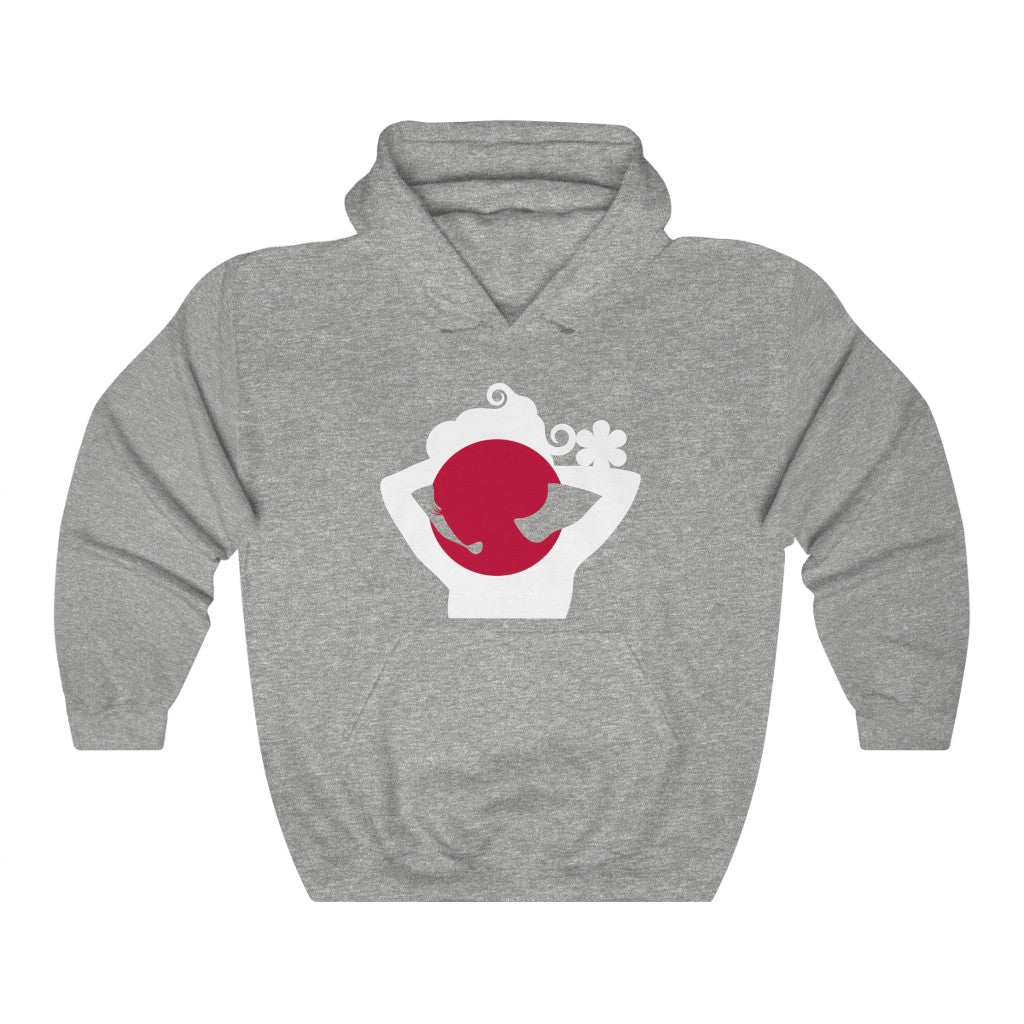 Japan Lady Flag Hoodie Sweatshirt - Unisex