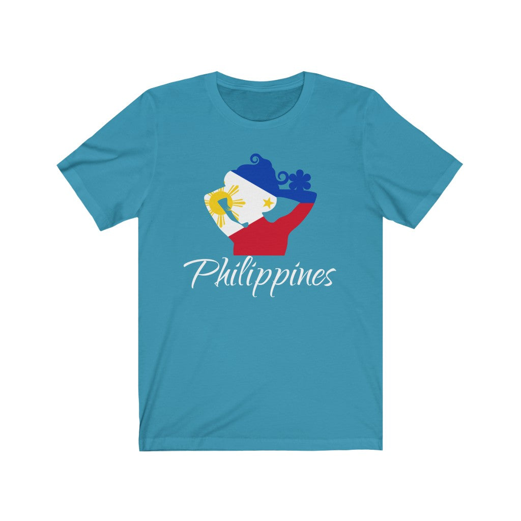 Philippines Lady Flag Premium Tee 2 - Unisex