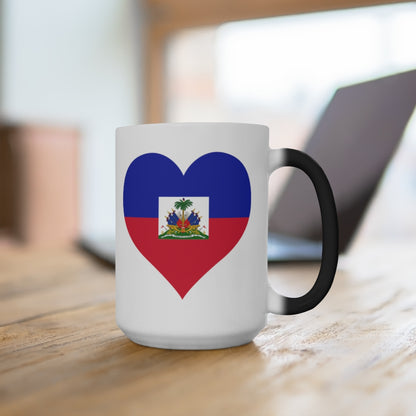 Haiti Heart Color Changing Mug