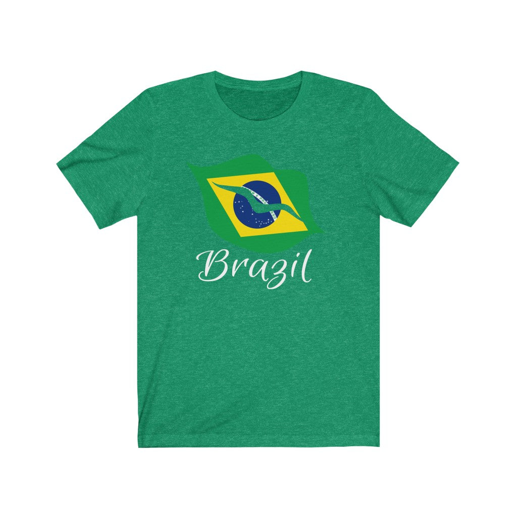 Brazil Lips Flag Premium Tee 2 - Unisex