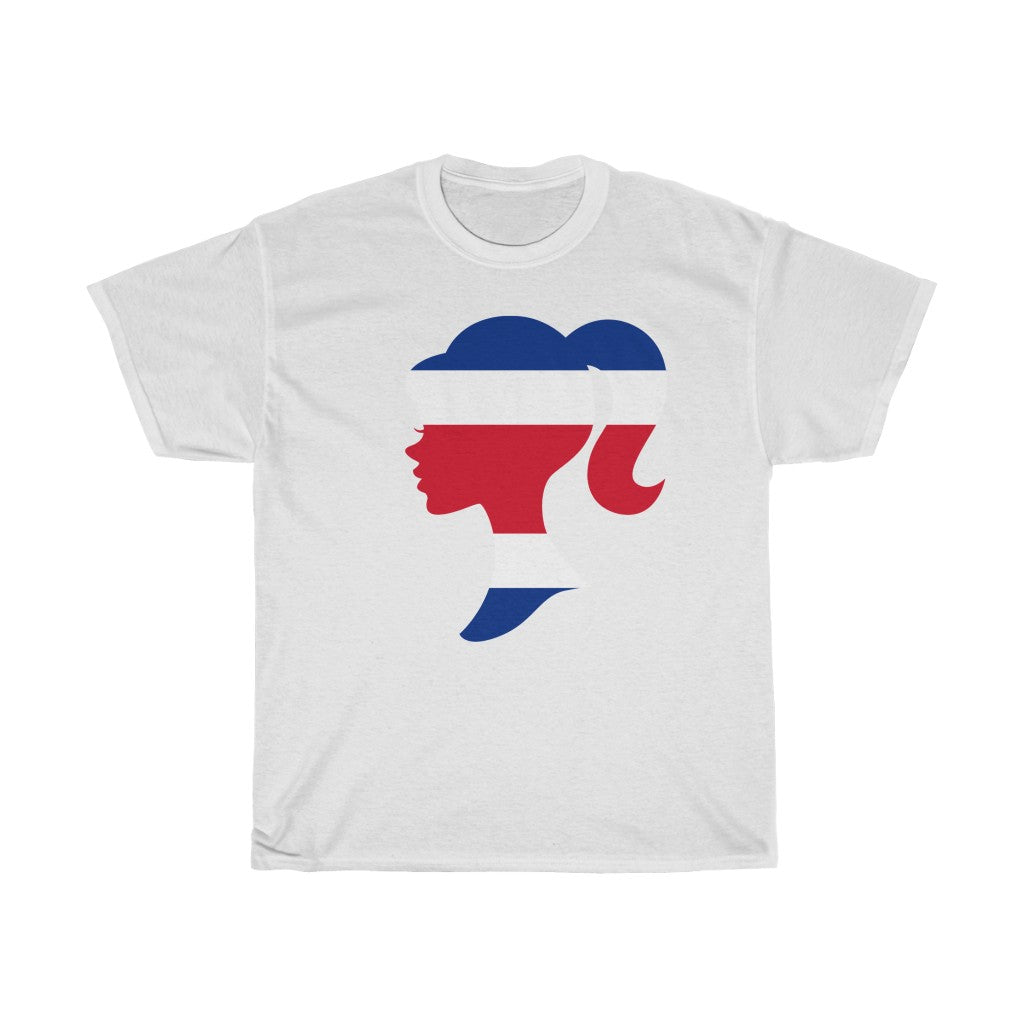 Costa Rica Girl Flag Standard Tee - Unisex