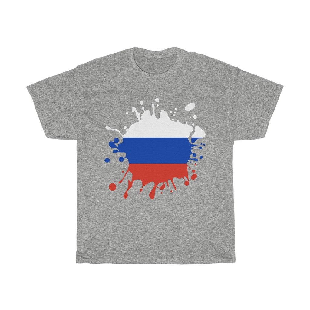 Russia Splat Flag Standard Tee - Unisex