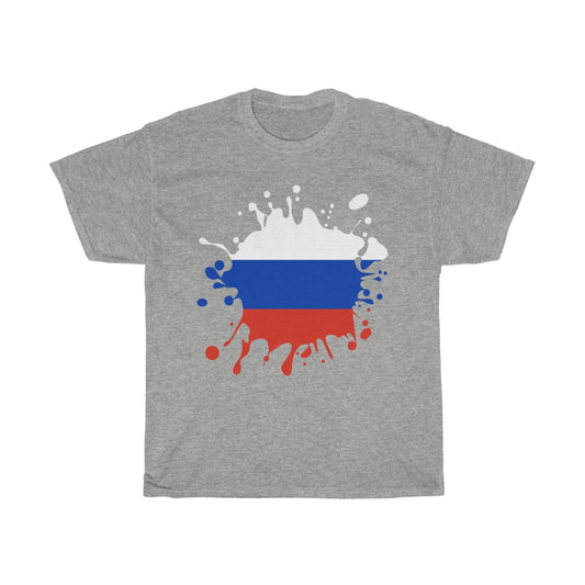 Russia Splat Flag Standard Tee - Unisex