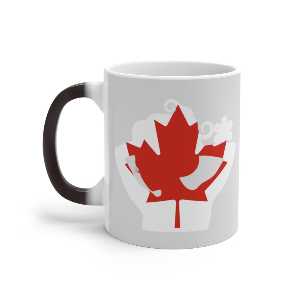 Canada Lady Color Changing Mug