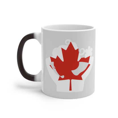 Canada Lady Color Changing Mug